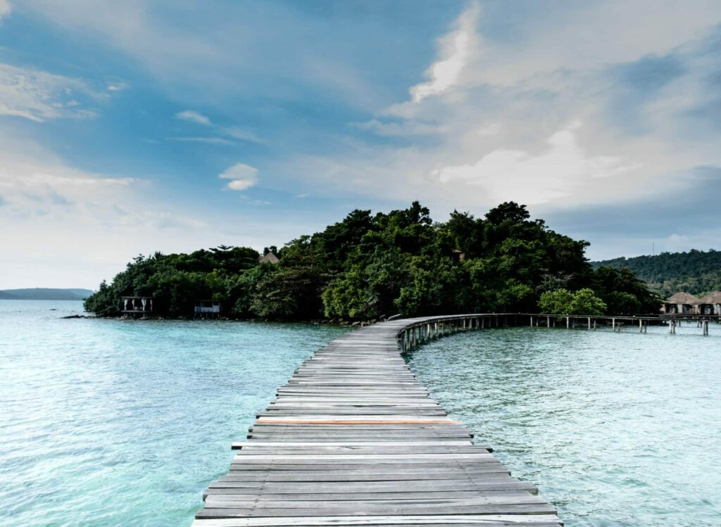 île océan Sihanoukville Cambodge