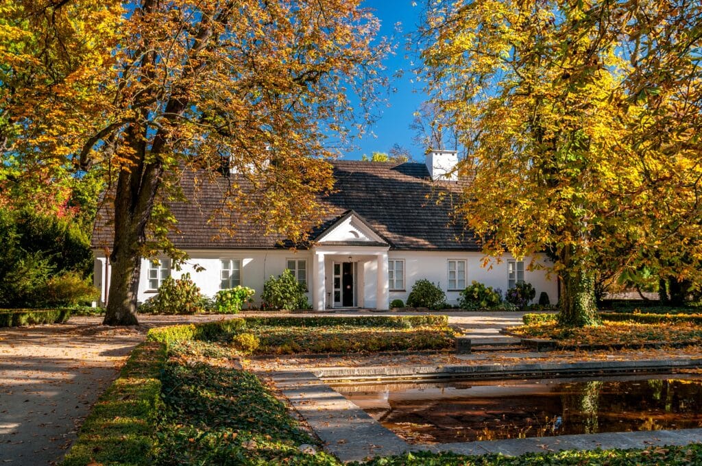 journee d automne maison enfance Frederic Chopin Zelazowa Wola Pologne