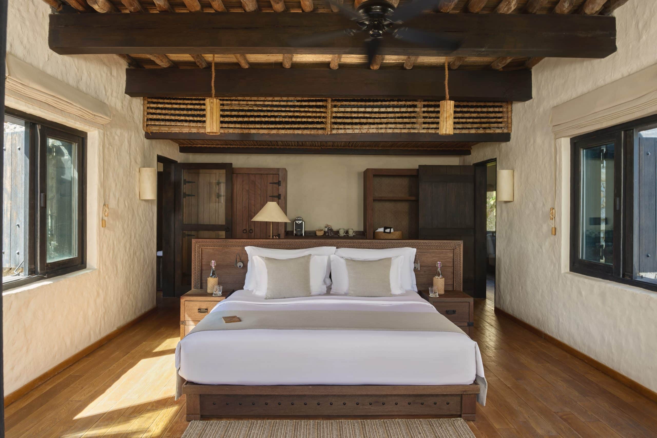 master chambre The Retreat zighy bay oman six senses