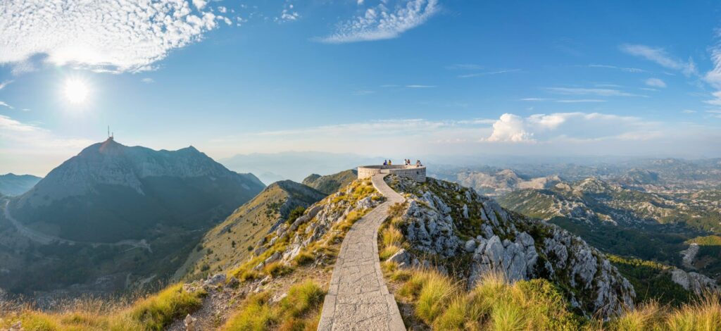 mausolee de Njegos Petar II Petrovic Njegos mont Lovcen Montenegro