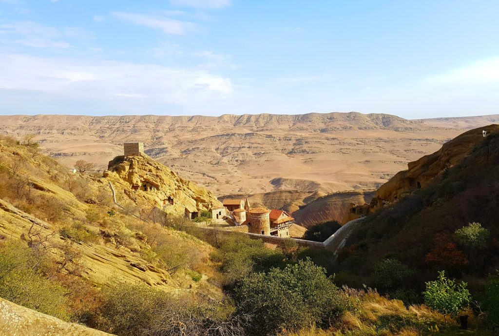 Amazing,David,Gareja,Monastery,Complex,And,Caves,In,Country,Of