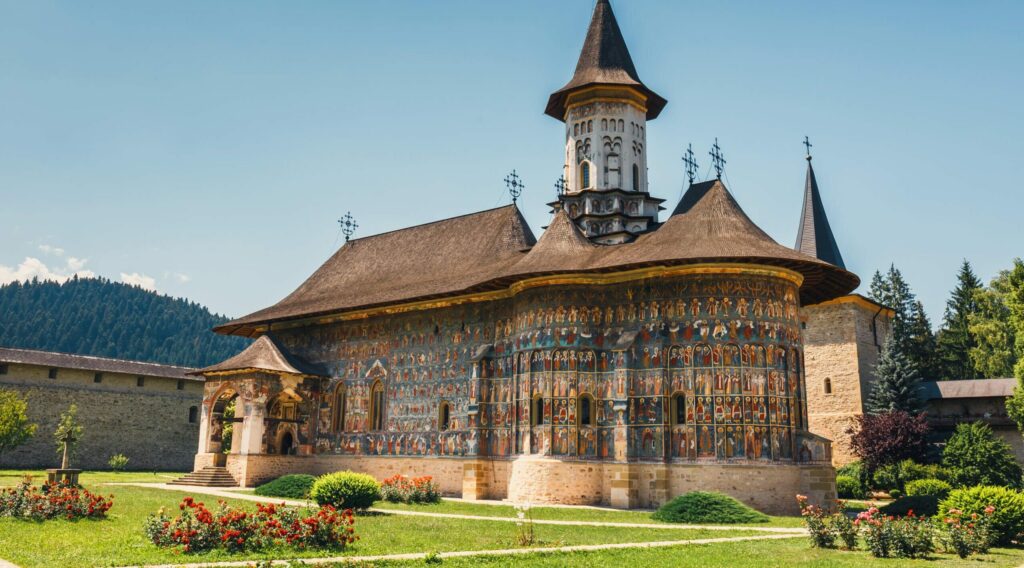 The,Sucevita,Monastery,Is,A,Romanian,Orthodox,Monastery,Situated,In