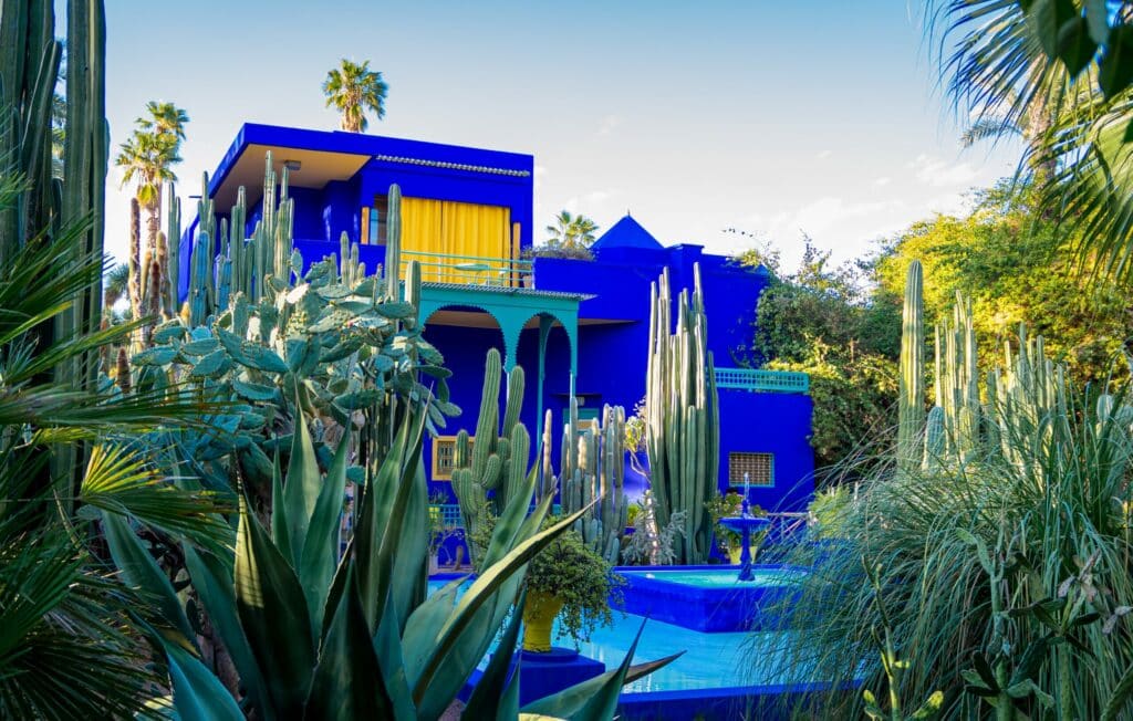 musée Yves Saint Laurent architecture Jardin de Majorelle Marrakech Maroc