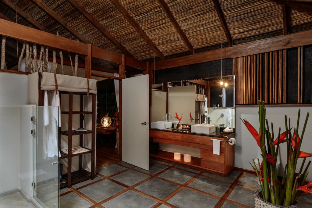 pacuare lodge salle de bain