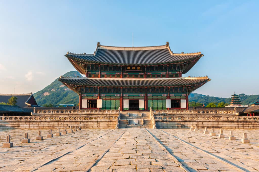 Geunjeongjeon,,The,Main,Throne,Hall,Of,Gyeongbokgung,Palace,In,Seoul,