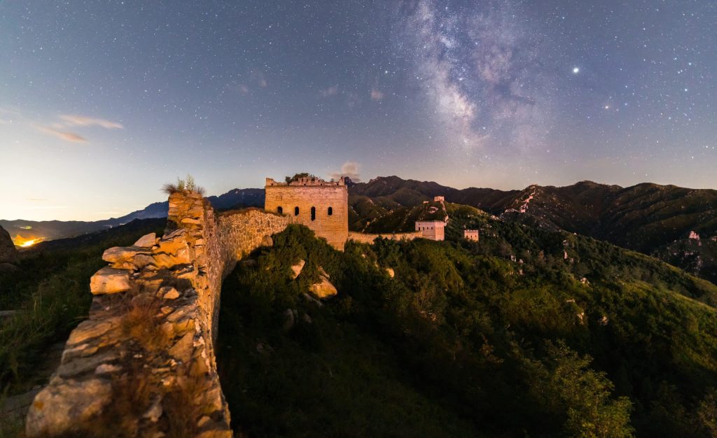 Starry,Sky,On,The,Great,Wall