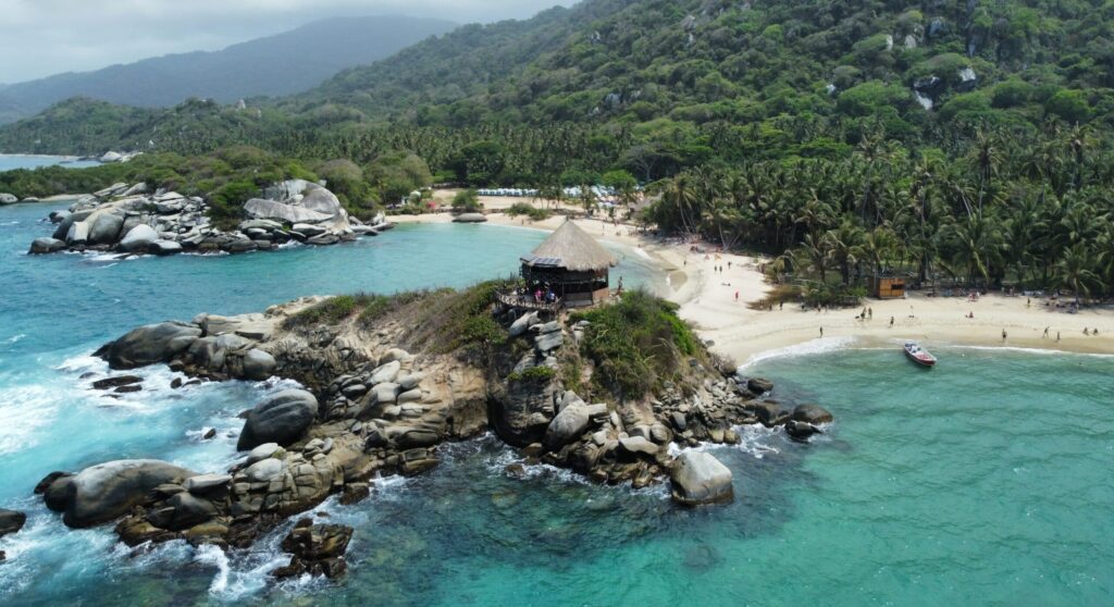 parc national tayrona caraibes colombie