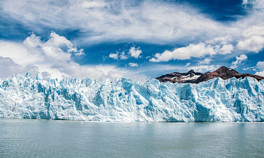 Paysage des glaciers du Perito Moreno en Patagonie, Argentine.