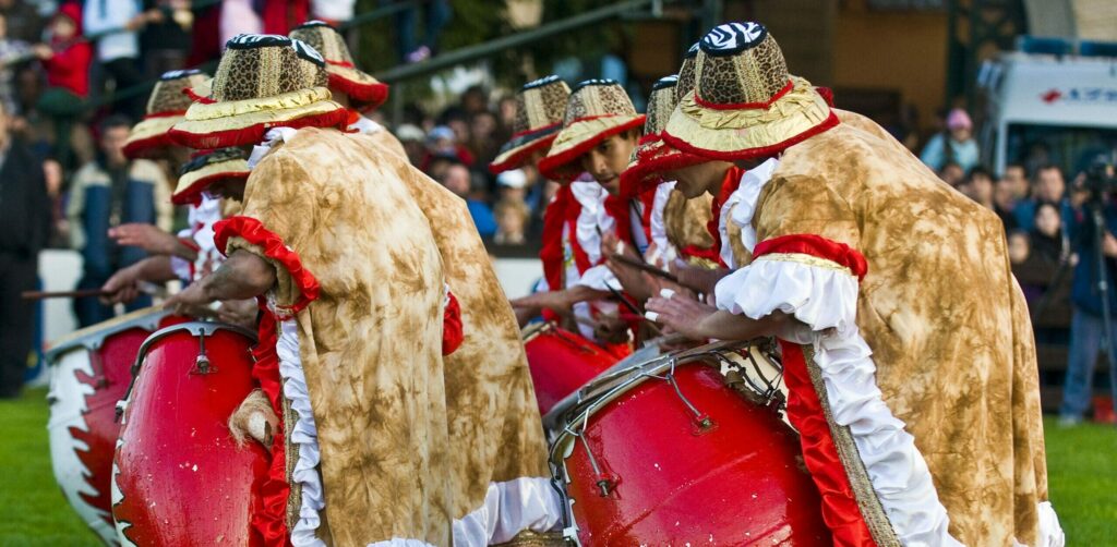 Montevideo,,Uruguay, ,February,03,:,A,Costumed,Carnival,Participants