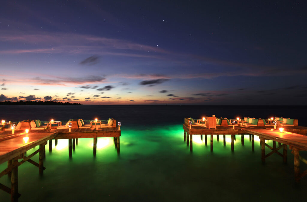 phytoplancton bioluminescent nuit Maldives