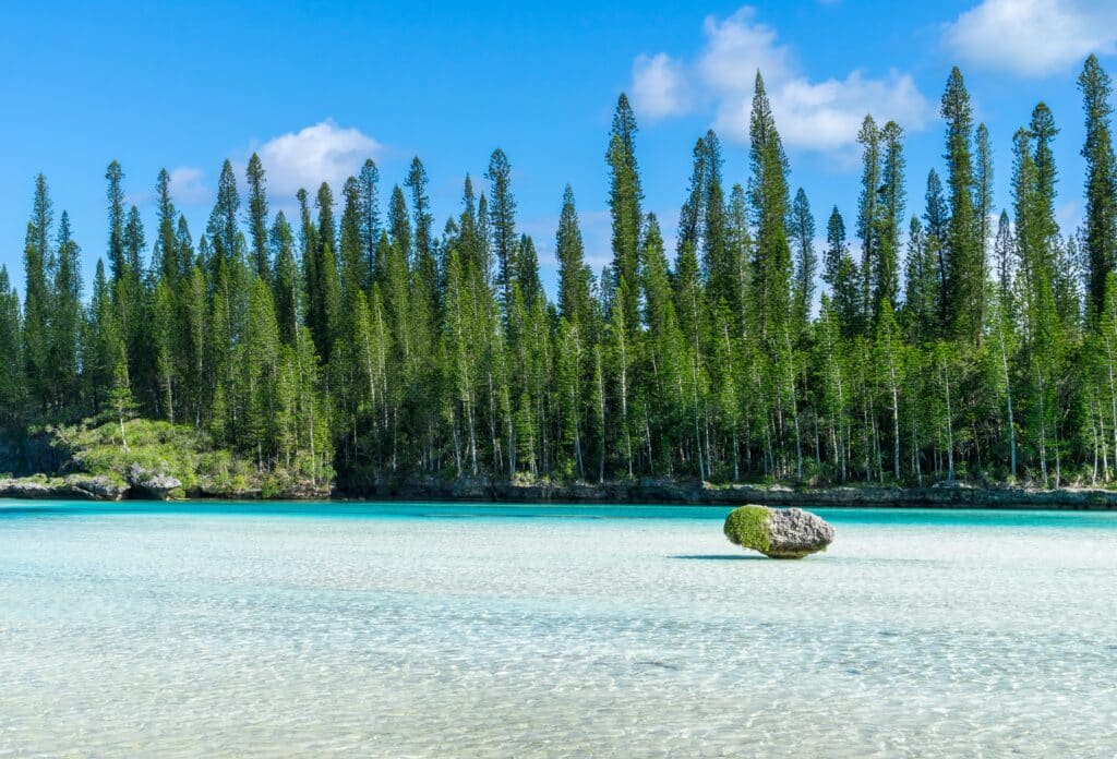 piscine naturelle baie d'oro Nouvelle Calédonie