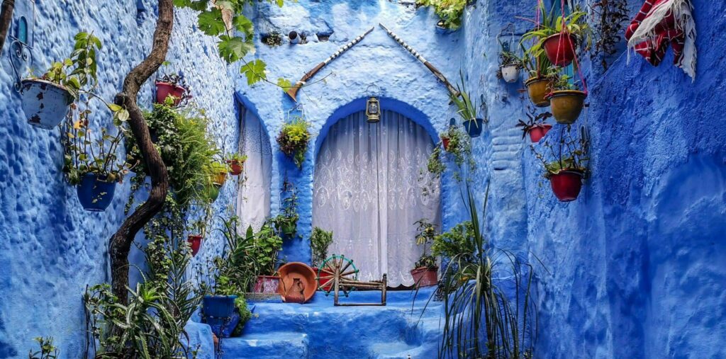 ruelles bleues Chefchaouen Maroc