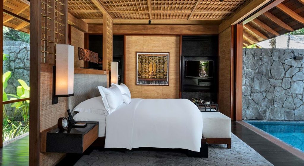 the datai langkawi Malaisie chambre de la villa