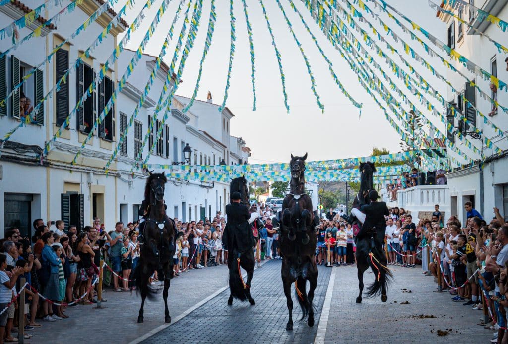 Es,Mitjorn,Gran,,Minorca,,spain.,August,2019:,Riders,Rear,Up