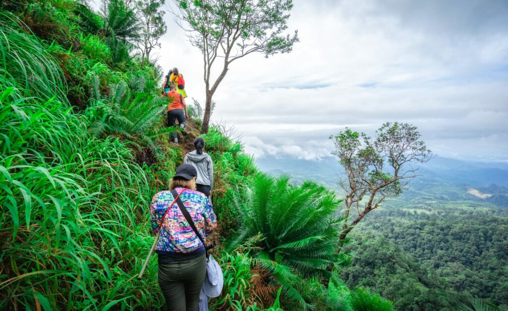 trekking réserve faunique Umphang Thaïlande