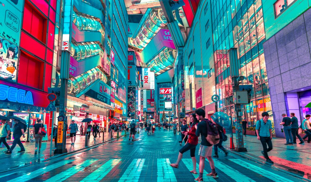 vie nocture clinquante tokyo japon
