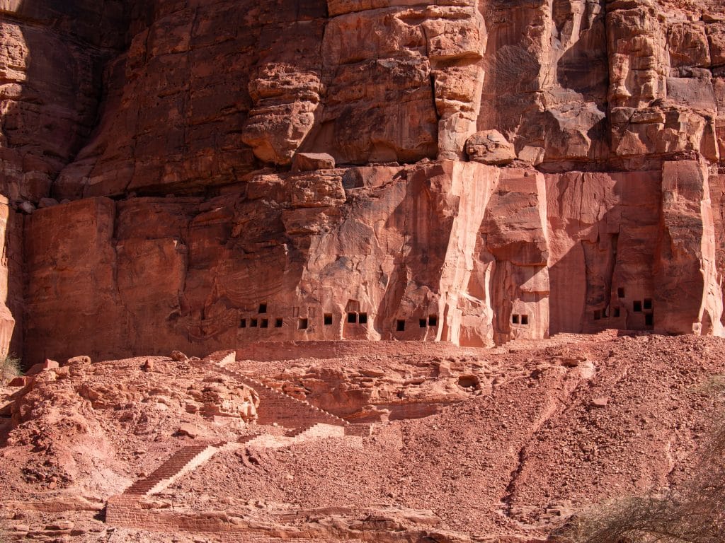The,Lion,Tombs,Of,Dedan,At,Ancient,Oasis,??of,Al