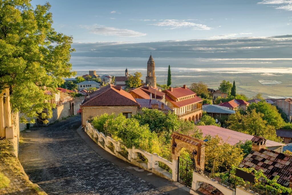 Signagi,City,,Known,As,A,City,Of,Love,,Kakheti,Region,