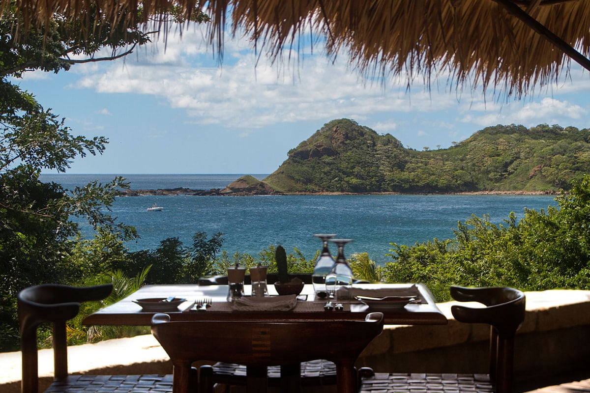 vue mer restaurant Morgans Rock Ecolodge San Juan del Sur Nicaragua