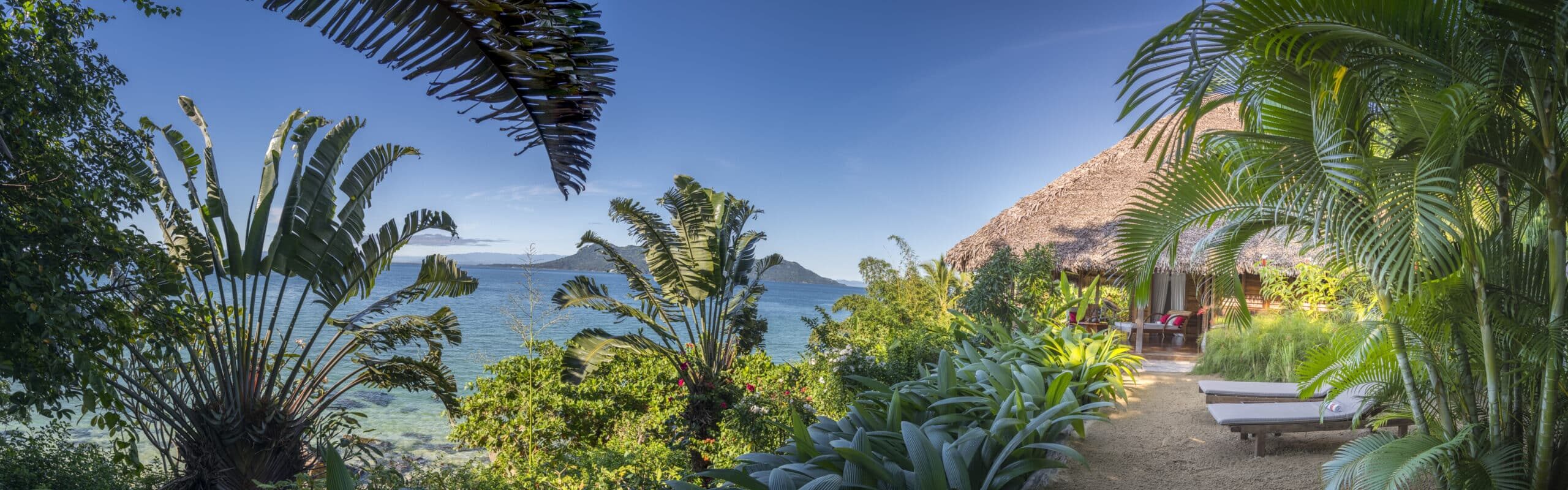 vue océan lodge Tsara Komba Madagascar