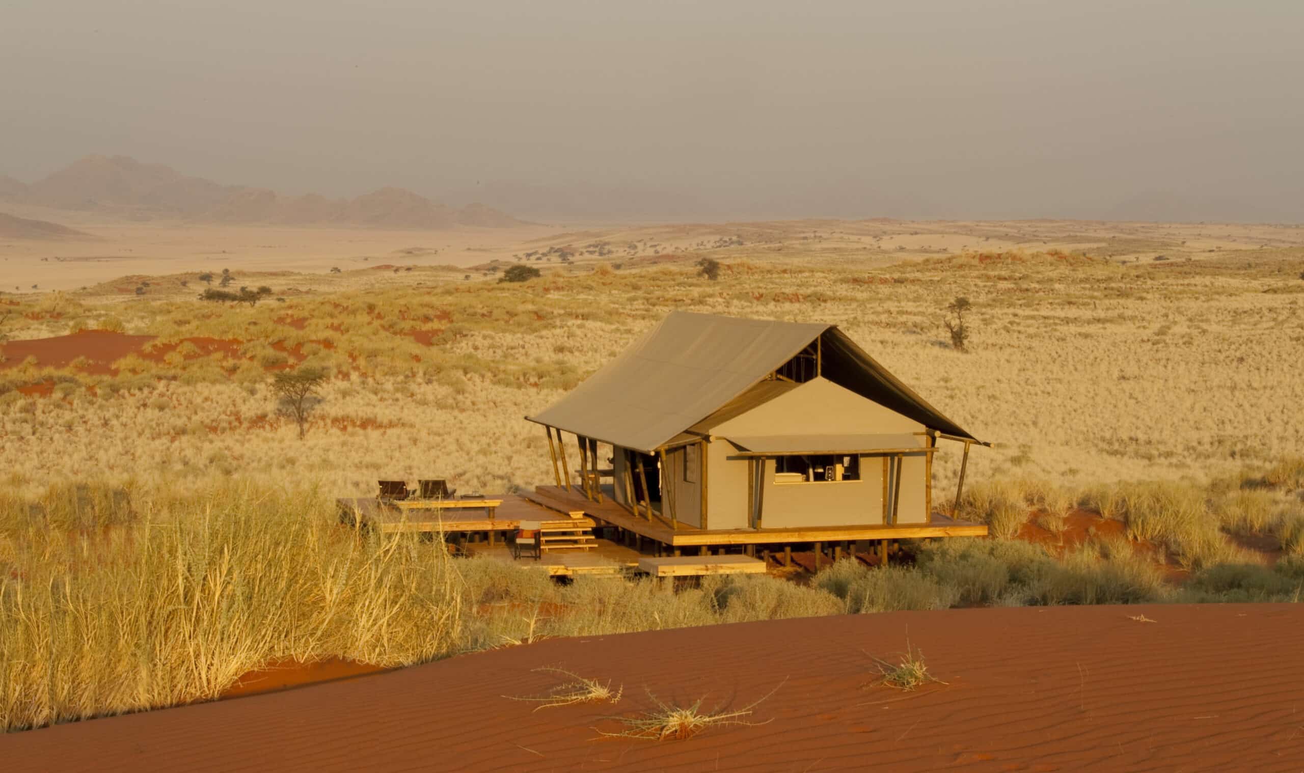 wolwedans dunes camp namibie photo vue d ensemble