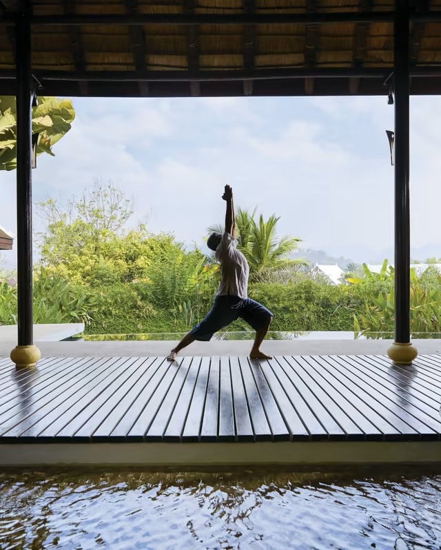 yoga spa Belmond Residence Phou Vao Laos