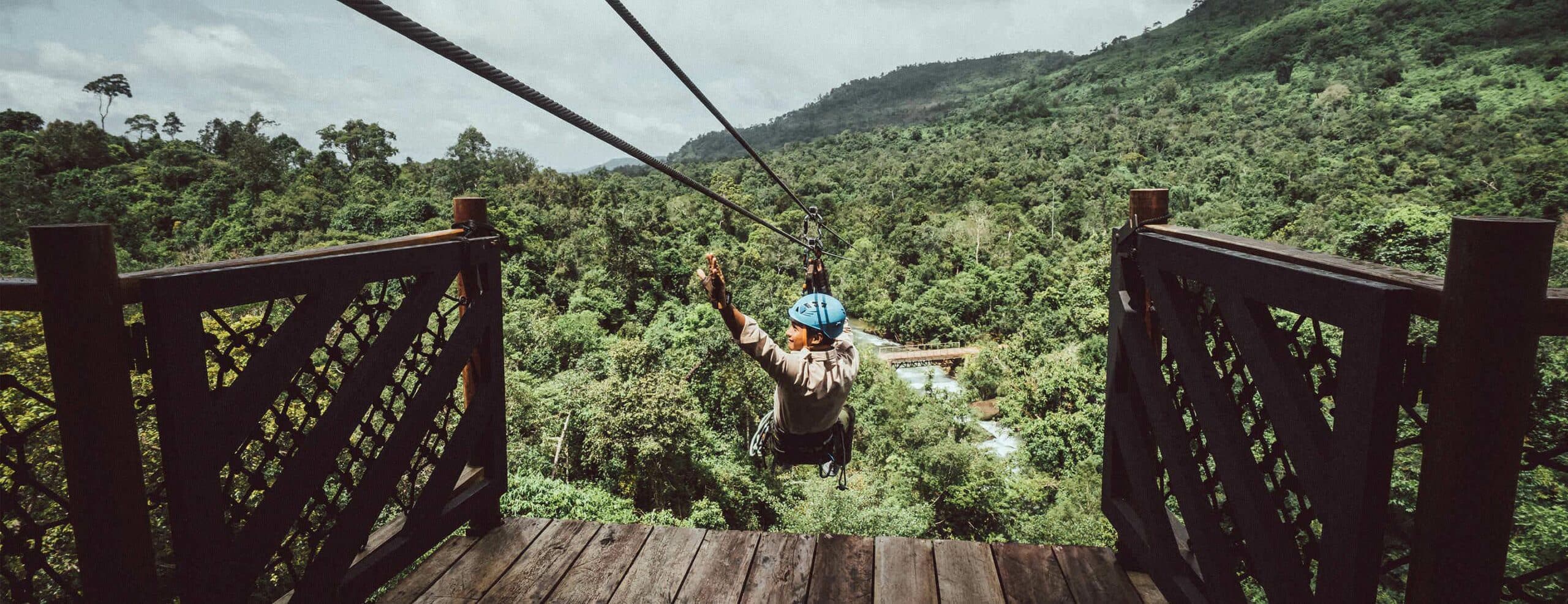 zipline shinta mani wild cardamomes cambodge