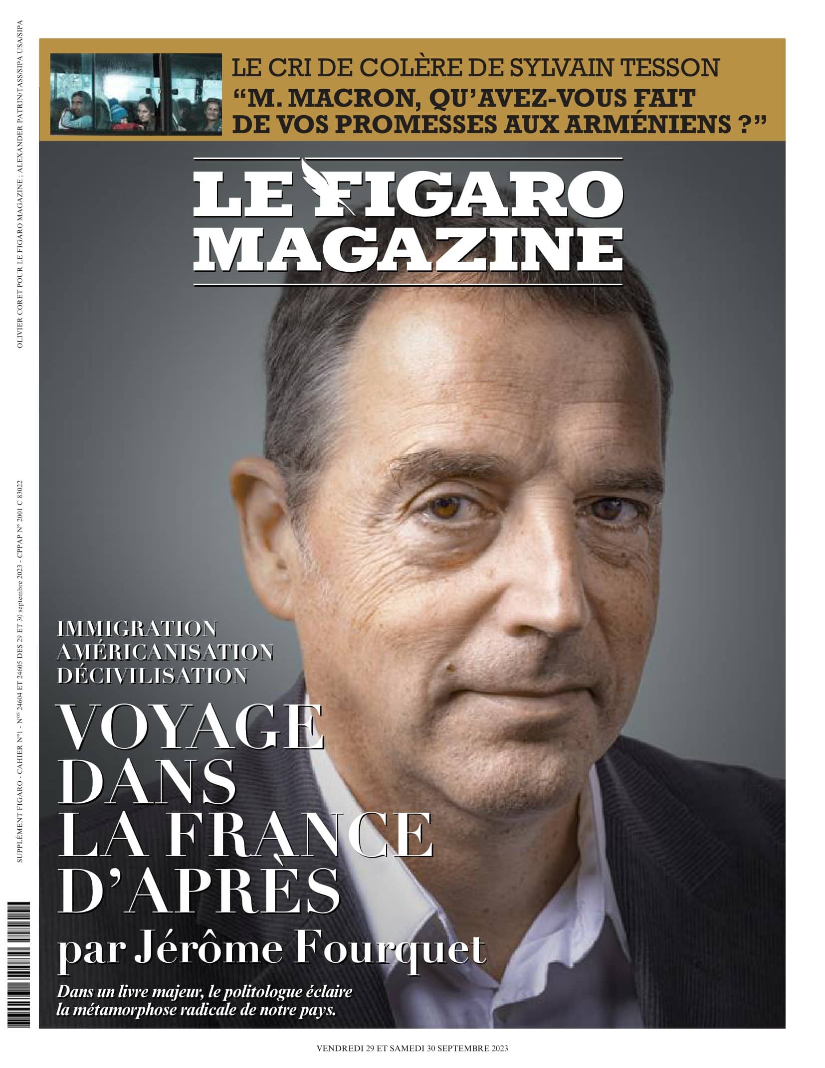Figaro Magazine Italie Dolomites octobre 2023 couverture