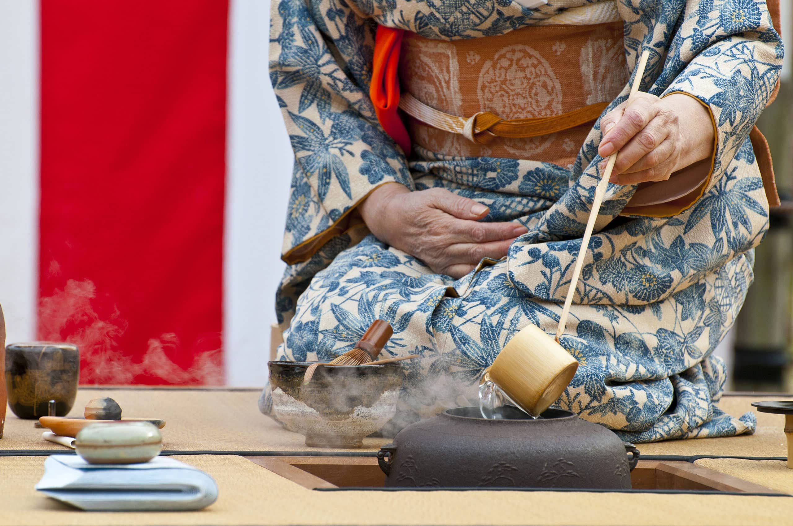 Tea party à Kyoto