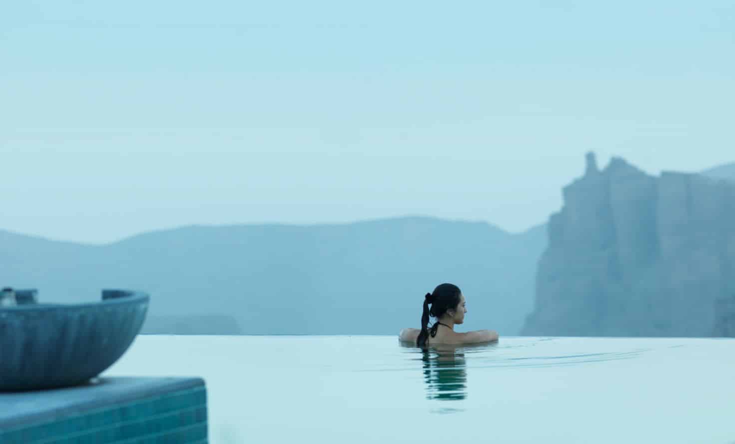 Anantara Al Jabal Al Akhdar Oman hotel luxe a oman piscine