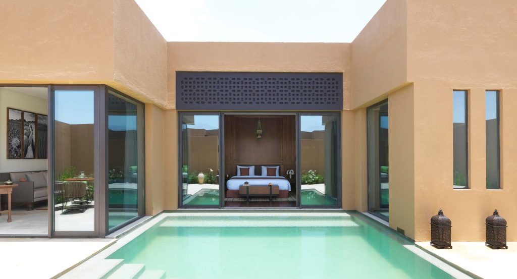 Anantara al Jabal al Akhdar oman villa pisicne