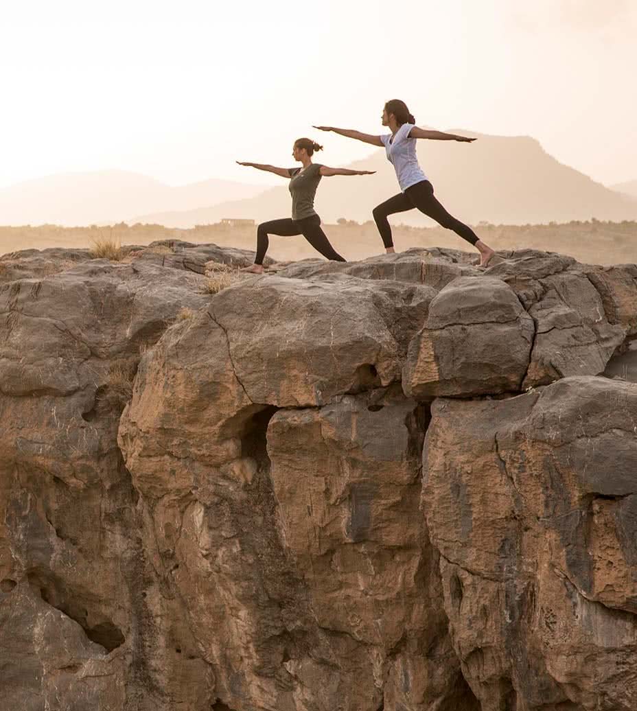 Anantara al Jabal al Akhdar oman yoga