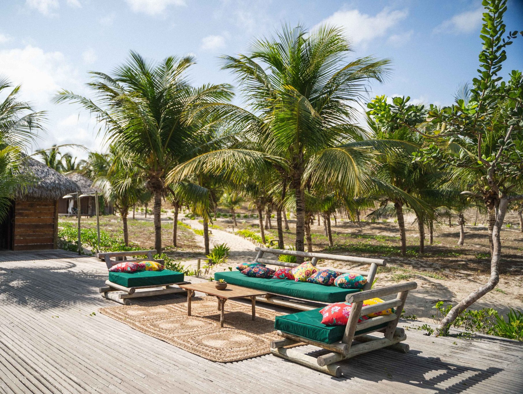 Brésil Rancho do Peixe terrasse