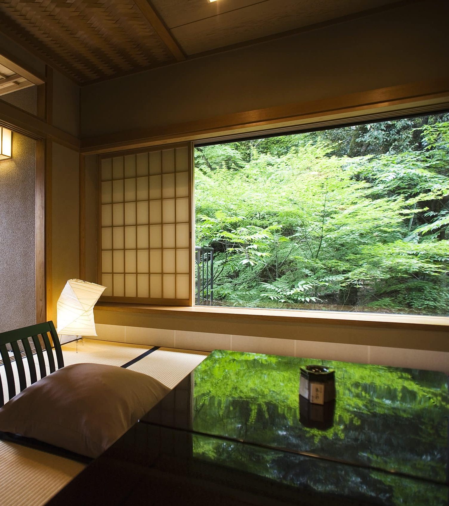 Ishikawa Pref   room with outdoor bath at Araya (Ryokan) (1)