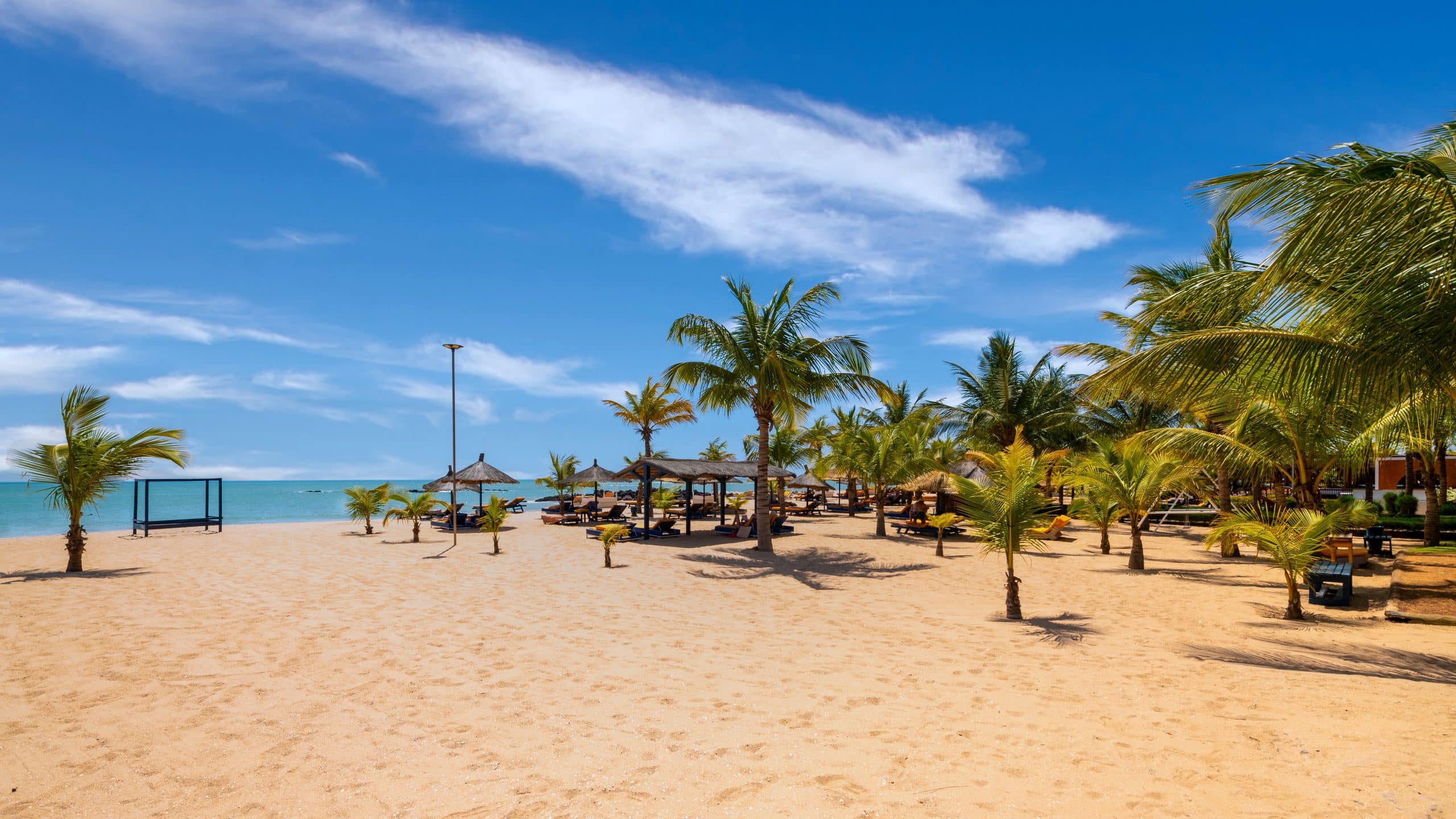 Le lamantin senegal plage