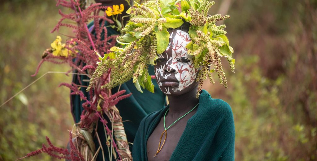 Kibish,,Ethiopia, ,August,22,,2018:,Unidentified,Boy,From,Surmi