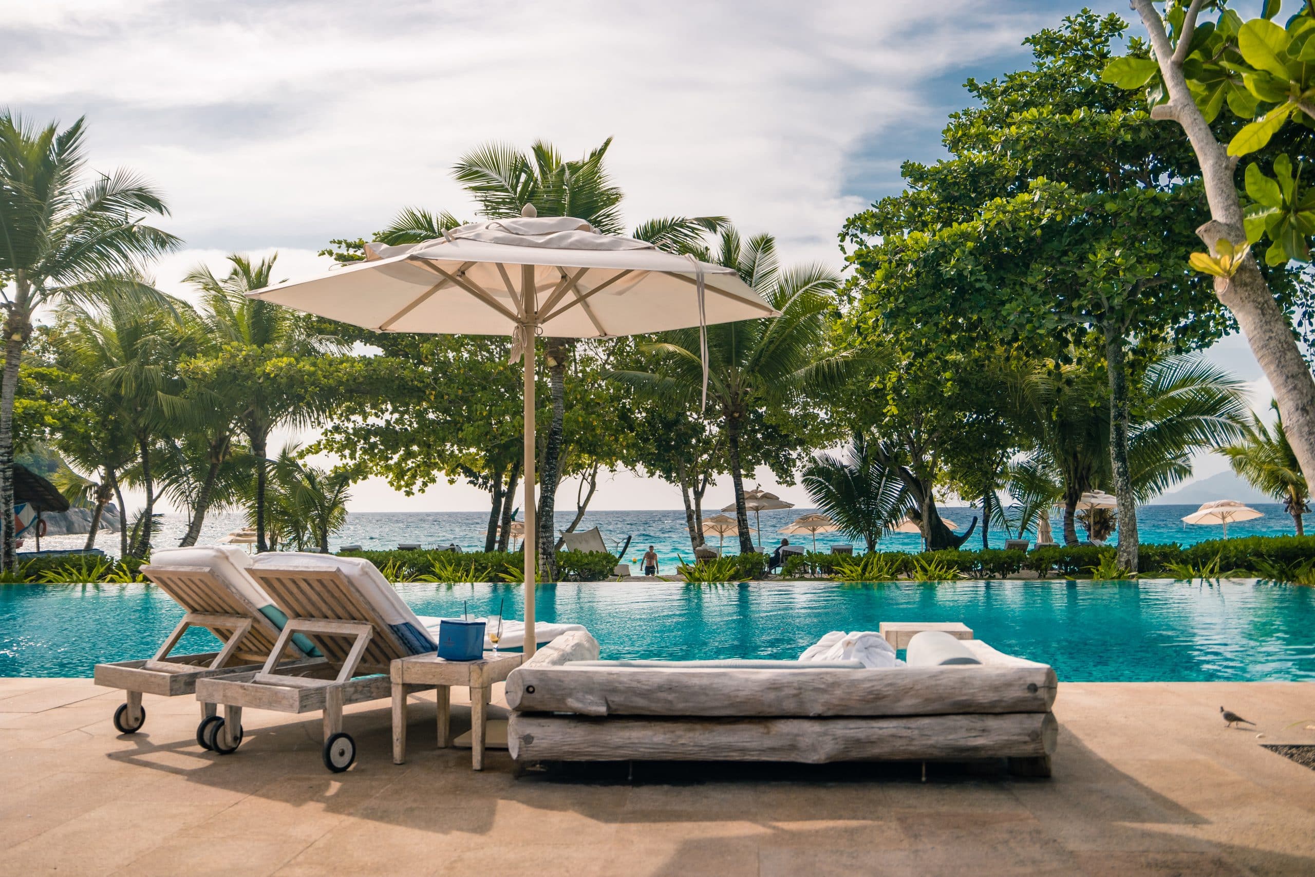 Piscine Four seasons Desroches island seychelles