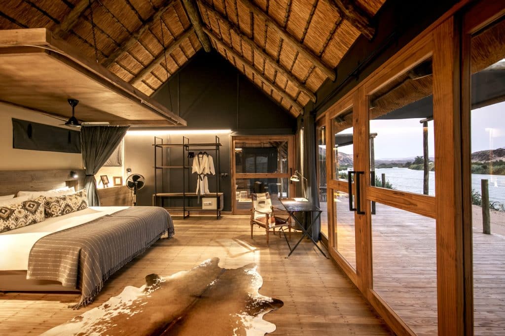 Serra cafema namibie hotel chambre
