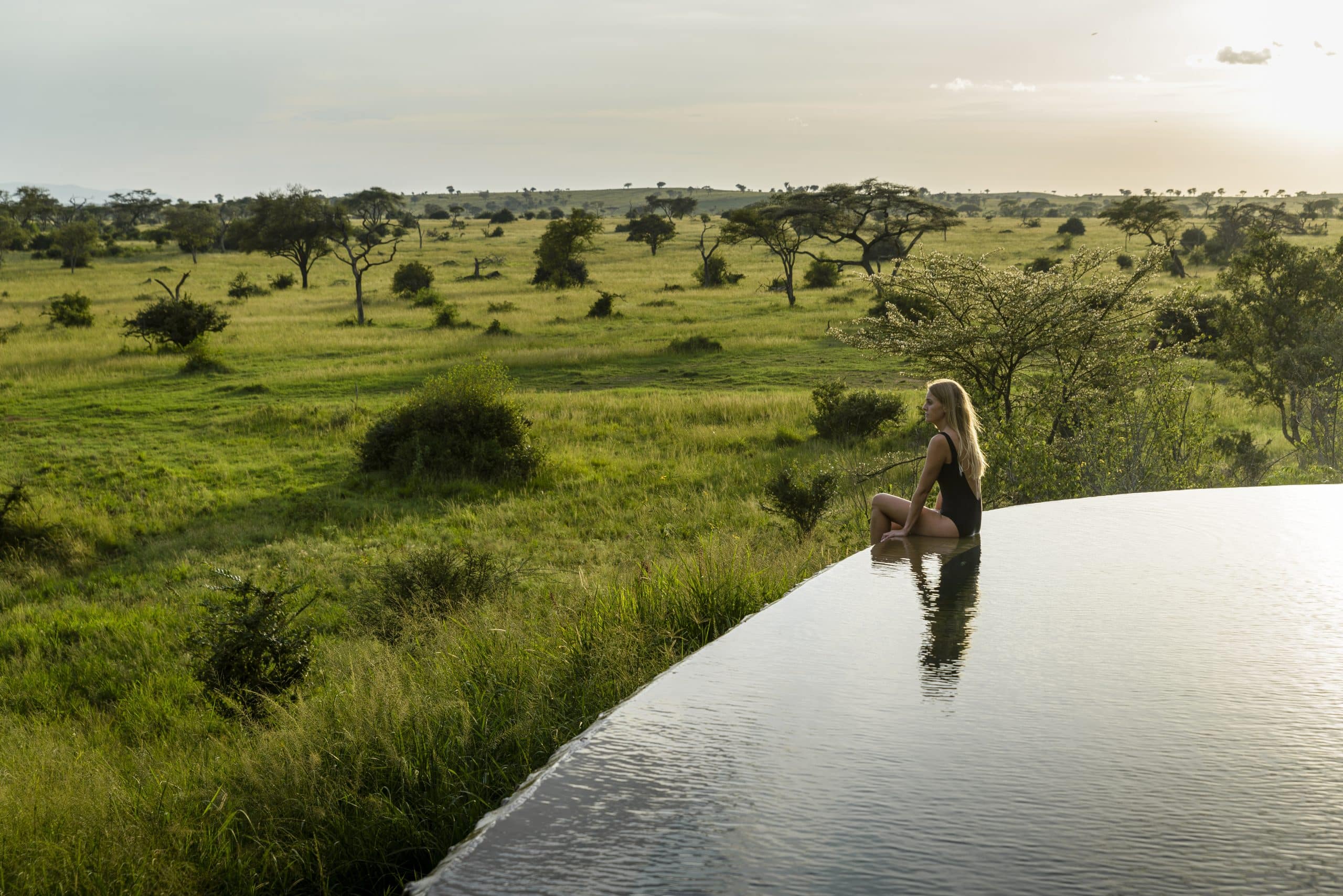 Singita Sabora Tanzanie piscine