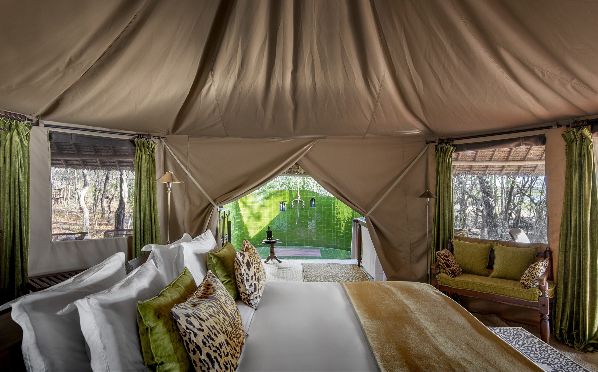 Siwandu Tented suites interior