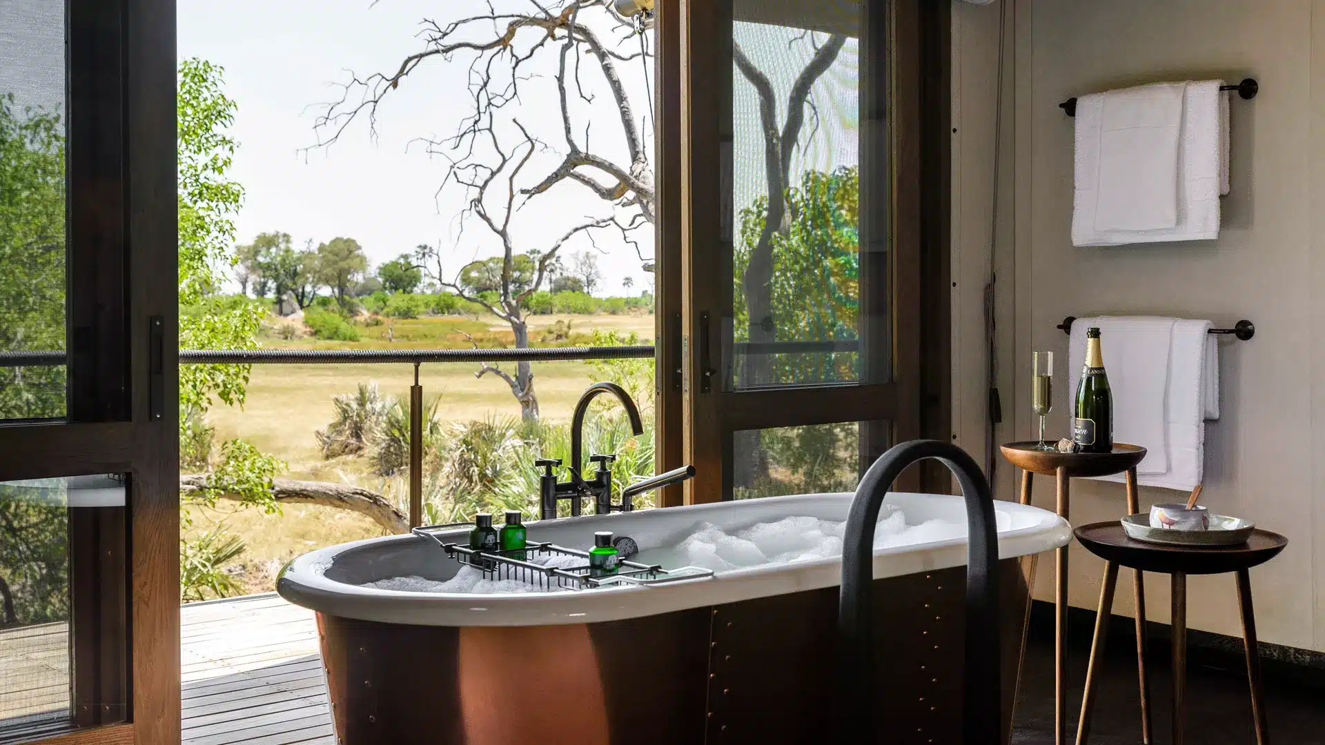 Xigera Safari Lodge hotel salle de bain