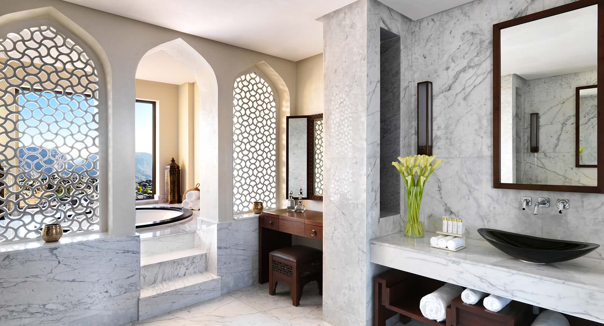 anantara al jabal al akhdar royal oman salle de bain