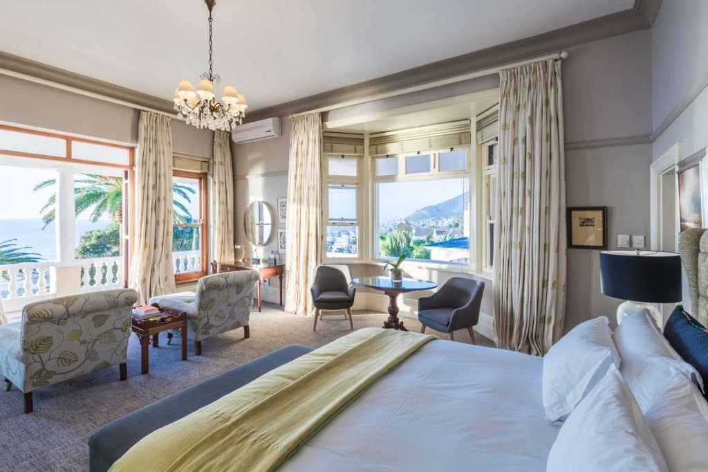 chambre avec vue Ellerman house afrique du sud