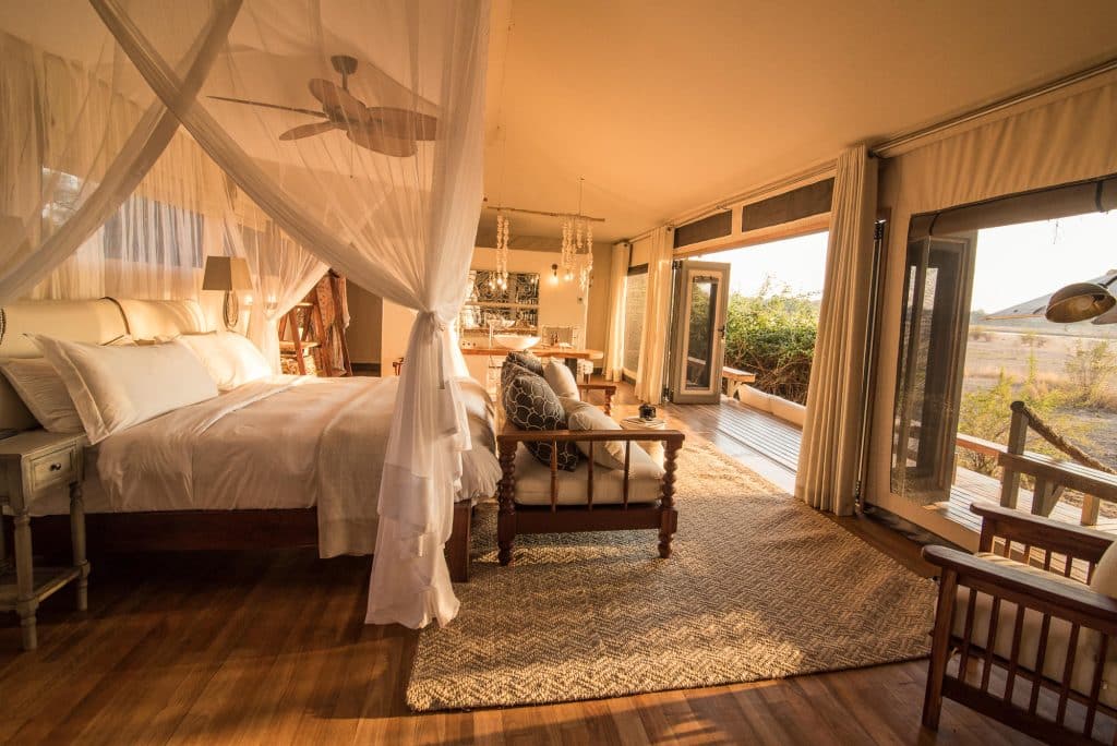 chikwenya camp zimbabwe chambre avec vue