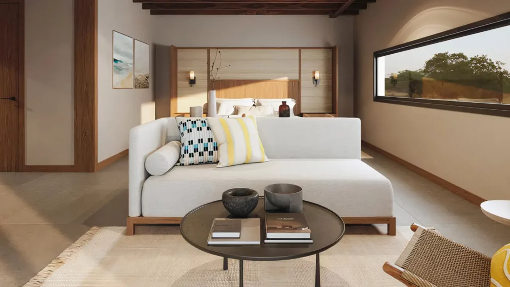finch bay Galapagos chambre salon et chambre