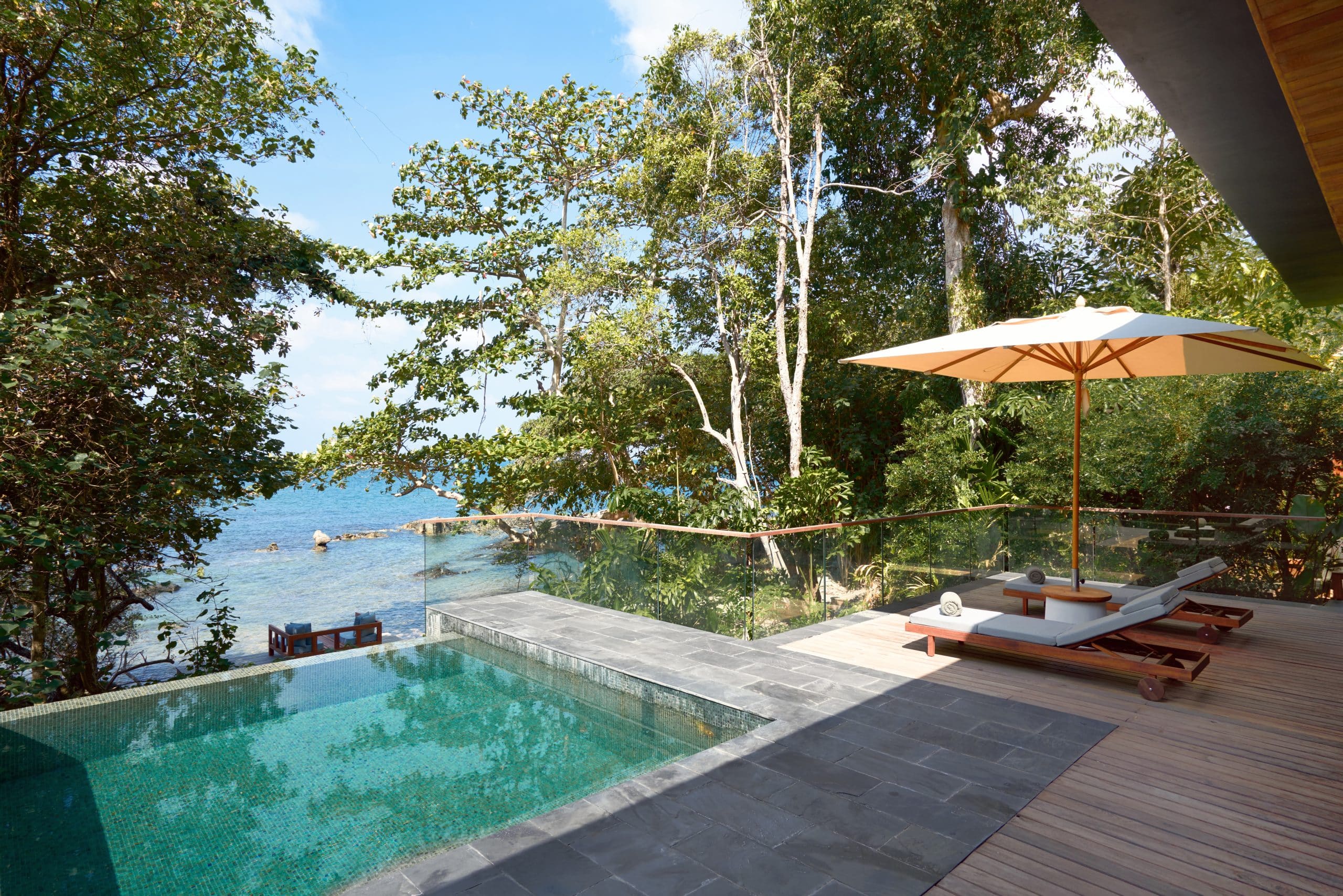 krabey island cambodia Oceanfront Pool Villa Suite