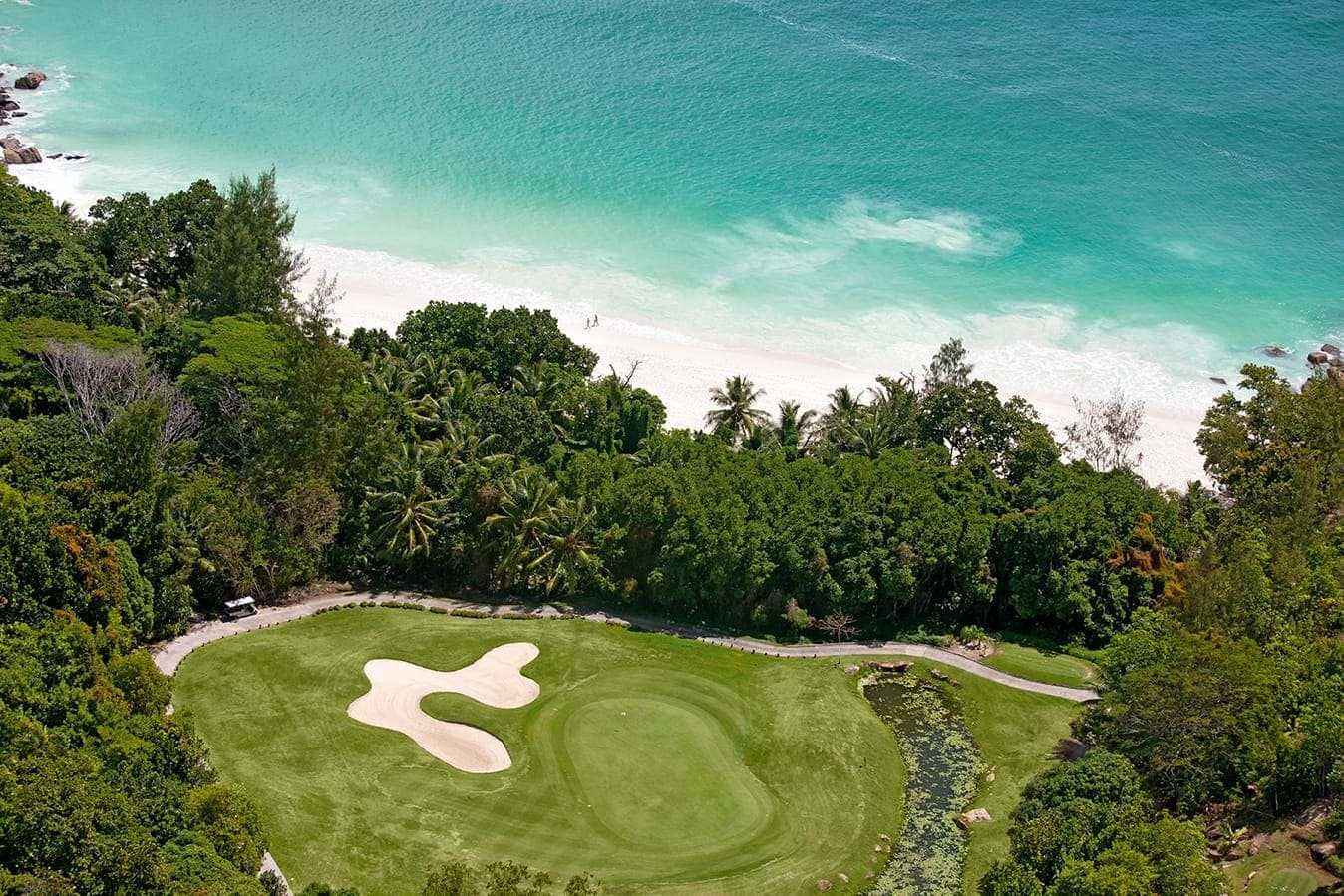 parcours golf Constance Lemuria Seychelles