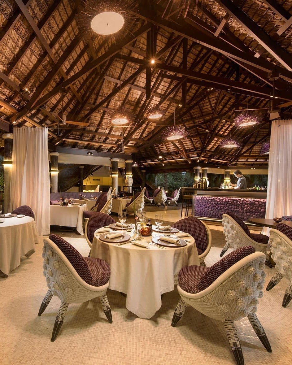 restaurant Constance Lemuria Seychelles