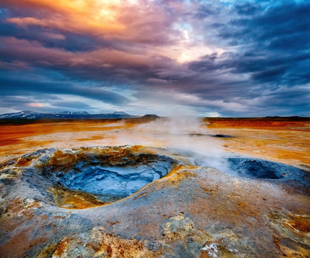 Dramatic,View,Of,The,Geothermal,Area,Hverir,(hverarond).,Location,Place