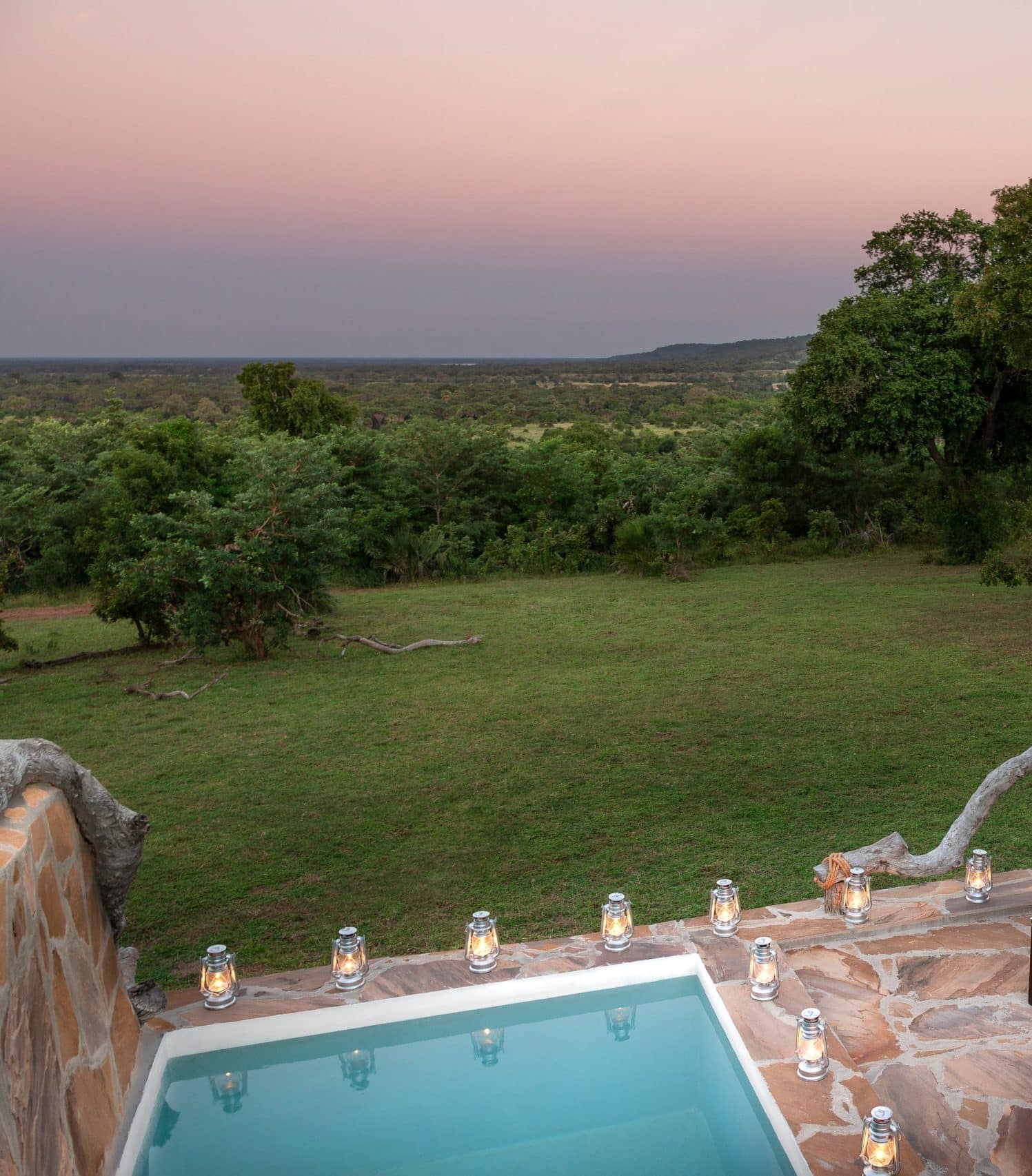 Beho Beho camp tanzanie piscine champagne